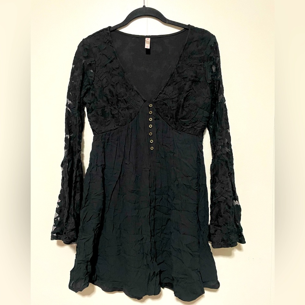 xhilaration Size L Black dress